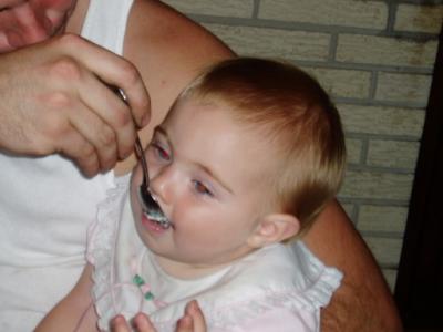 JuJu on her 1st B'day
